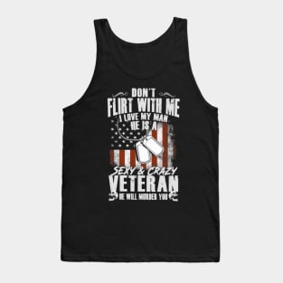 Vet dont flirt with me Tank Top